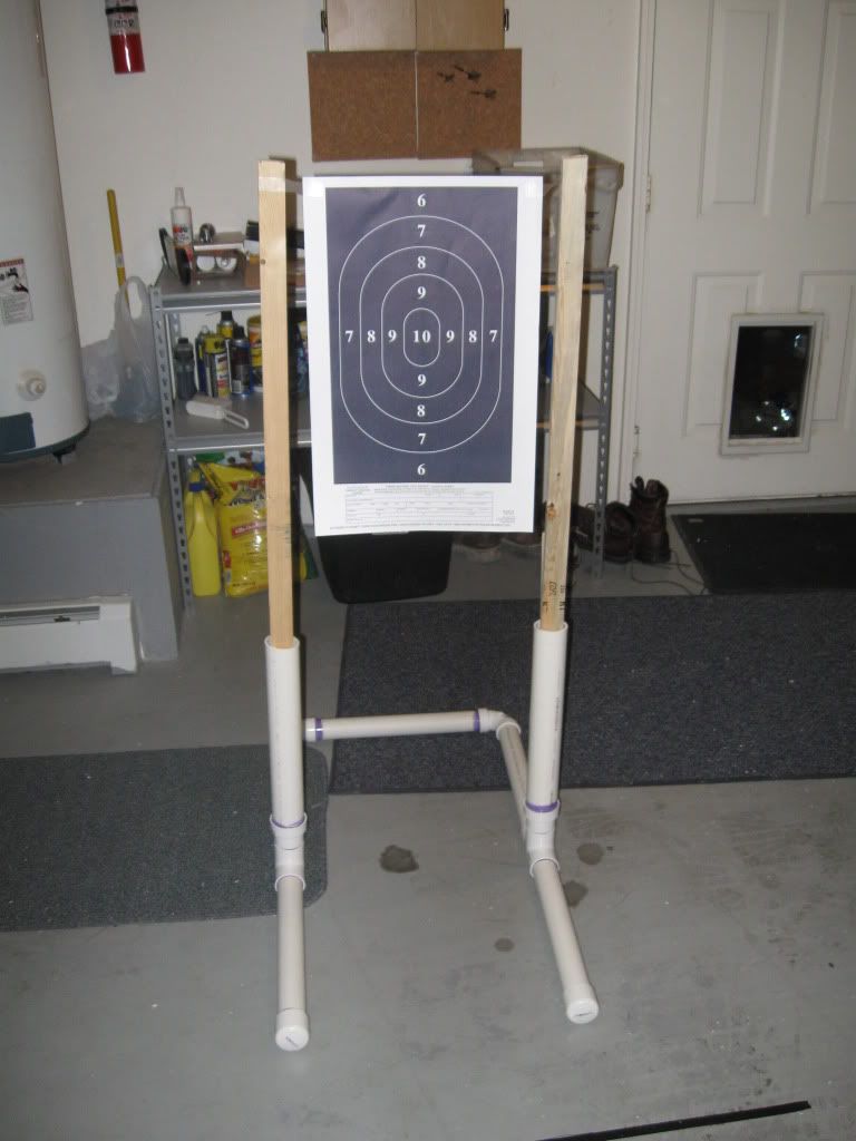 Homemade PVC target stand Springfield XD Forum